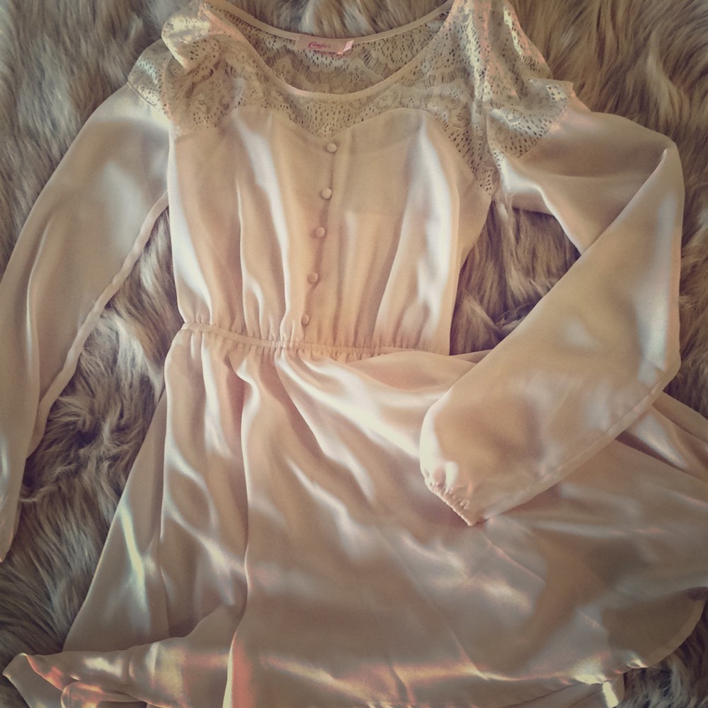 Vintage Skater Dress with Lace Detailing